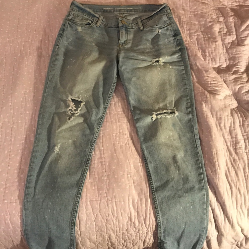 ripped painter jeans